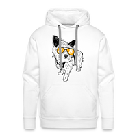 Load image into Gallery viewer, Bitcoin Is For The Yorkies Hoodie Sweatshirt - white
