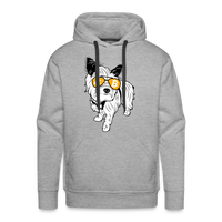 Load image into Gallery viewer, Bitcoin Is For The Yorkies Hoodie Sweatshirt - heather grey
