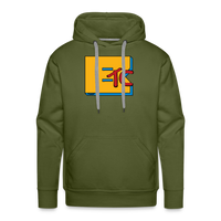 Load image into Gallery viewer, BTC Bitcoin Hoodie Sweatshirt - olive green
