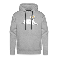 Load image into Gallery viewer, Bitcoin Is For The Labrador Retrievers Hoodie Sweatshirt - heather grey
