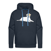 Load image into Gallery viewer, Bitcoin Is For The Labrador Retrievers Hoodie Sweatshirt - navy
