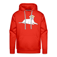 Load image into Gallery viewer, Bitcoin Is For The Labrador Retrievers Hoodie Sweatshirt - red
