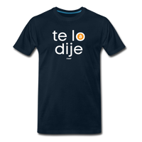 Load image into Gallery viewer, Te Dije Bitcoin Español T-Shirt - deep navy
