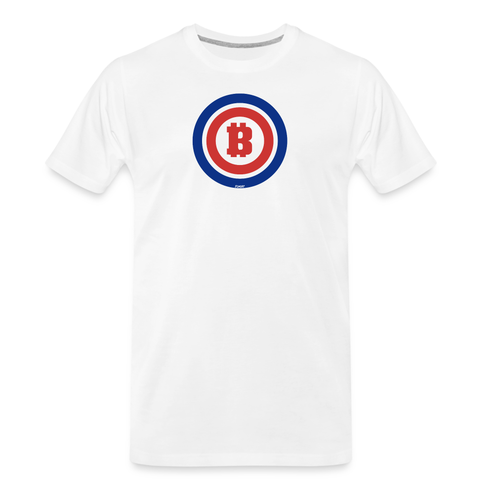 Chicago B Bitcoin T-Shirt - white