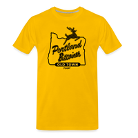 Load image into Gallery viewer, Portland Bitcoiner Bitcoin T-Shirt - sun yellow
