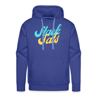 Load image into Gallery viewer, Stack Sats Bitcoin Hoodie Sweatshirt - royal blue
