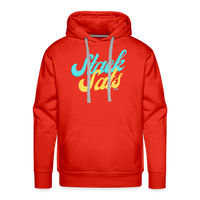Load image into Gallery viewer, Stack Sats Bitcoin Hoodie Sweatshirt - red
