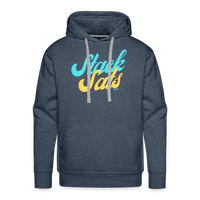 Load image into Gallery viewer, Stack Sats Bitcoin Hoodie Sweatshirt - heather denim
