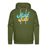 Load image into Gallery viewer, Stack Sats Bitcoin Hoodie Sweatshirt - olive green
