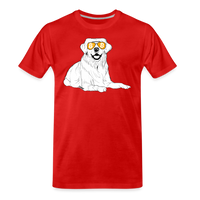 Load image into Gallery viewer, Bitcoin Is For The Golden Retrievers T-Shirt - red
