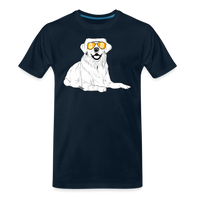 Load image into Gallery viewer, Bitcoin Is For The Golden Retrievers T-Shirt - deep navy
