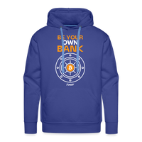 Load image into Gallery viewer, Be Your Own Bank Bitcoin Hoodie Sweatshirt - royal blue
