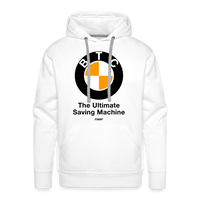 Load image into Gallery viewer, BTC The Ultimate Saving Machine Bitcoin Hoodie Sweatshirt - white
