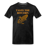 Load image into Gallery viewer, Taste The Bitcorn Bitcoin T-Shirt - charcoal grey
