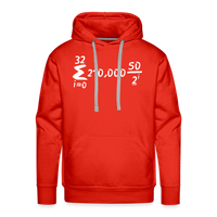 Load image into Gallery viewer, Bitcoin Is Math Hoodie Sweatshirt - red
