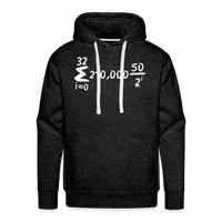 Load image into Gallery viewer, Bitcoin Is Math Hoodie Sweatshirt - charcoal grey
