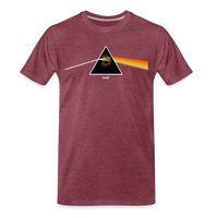 Load image into Gallery viewer, Bitcoin Prism T-Shirt - heather burgundy
