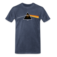 Load image into Gallery viewer, Bitcoin Prism T-Shirt - heather blue
