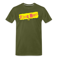 Load image into Gallery viewer, Toxic Maxi 2 Bitcoin T-Shirt - olive green
