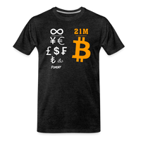Load image into Gallery viewer, Supply Bitcoin T-Shirt - charcoal grey
