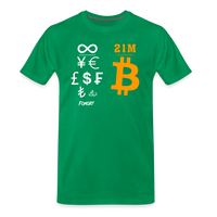 Load image into Gallery viewer, Supply Bitcoin T-Shirt - kelly green
