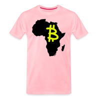 Load image into Gallery viewer, Bitcoin Africa (Graffiti B) T-Shirt - pink
