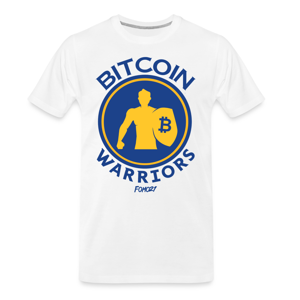 Bitcoin Warriors T-Shirt - white