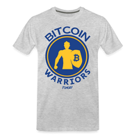 Load image into Gallery viewer, Bitcoin Warriors T-Shirt - heather gray
