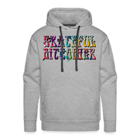 Load image into Gallery viewer, Grateful Bitcoiner Bitcoin Hoodie Sweatshirt - heather grey
