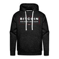 Load image into Gallery viewer, Make Money Great Again Bitcoin Hoodie Sweatshirt - charcoal grey
