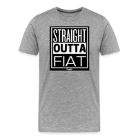 Load image into Gallery viewer, Straight Outta Fiat Bitcoin T-Shirt - heather gray
