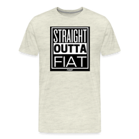 Load image into Gallery viewer, Straight Outta Fiat Bitcoin T-Shirt - heather oatmeal
