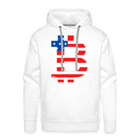 Load image into Gallery viewer, American Bitcoin B Hoodie Sweatshirt - white
