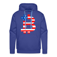 Load image into Gallery viewer, American Bitcoin B Hoodie Sweatshirt - royal blue
