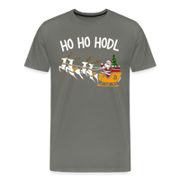 Load image into Gallery viewer, Ho Ho HODL Bitcoin T-Shirt - asphalt gray
