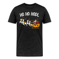 Load image into Gallery viewer, Ho Ho HODL Bitcoin T-Shirt - charcoal grey
