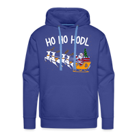 Load image into Gallery viewer, Ho Ho HODL Bitcoin Hoodie Sweatshirt - royal blue
