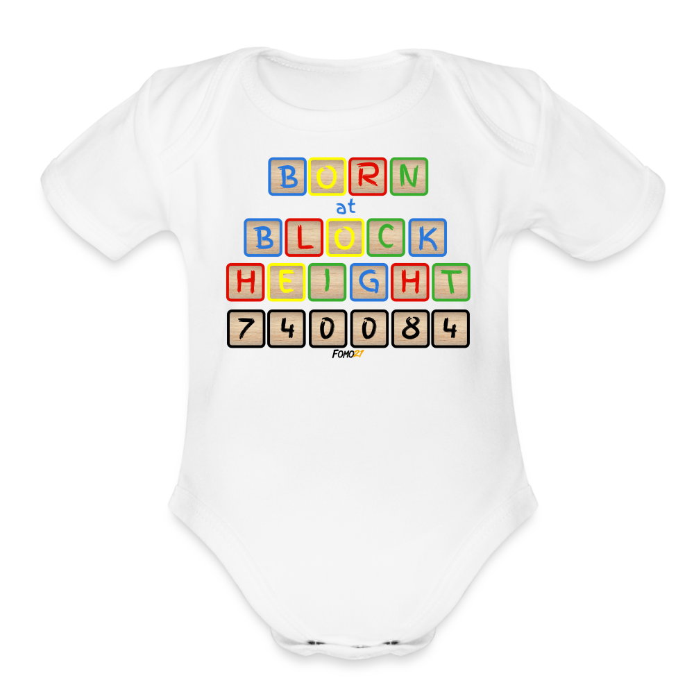 Born At Block Height 740084 - Custom - white