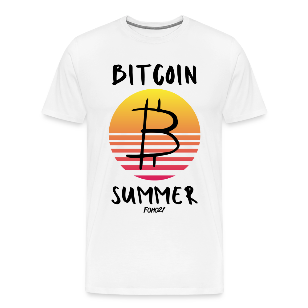 Bitcoin Summer T-Shirt - white