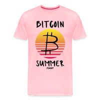 Load image into Gallery viewer, Bitcoin Summer T-Shirt - pink
