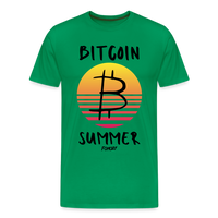 Load image into Gallery viewer, Bitcoin Summer T-Shirt - kelly green
