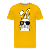 Load image into Gallery viewer, Silly Rabbit Bitcoin T-Shirt - sun yellow
