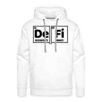 Load image into Gallery viewer, DeFi Degenerate Finance Bitcoin Hoodie Sweatshirt - white
