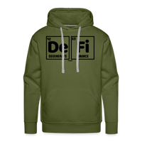 Load image into Gallery viewer, DeFi Degenerate Finance Bitcoin Hoodie Sweatshirt - olive green
