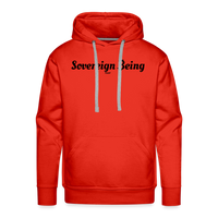Load image into Gallery viewer, Sovereign Being Bitcoin B Hoodie Sweatshirt - red
