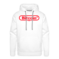 Load image into Gallery viewer, Bitcoin Gamer Red Graphic Hoodie Sweatshirt - white

