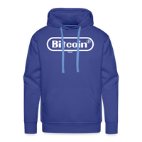 Load image into Gallery viewer, Bitcoin Gamer White Graphic Hoodie Sweatshirt - royal blue
