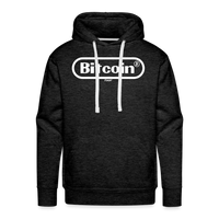 Load image into Gallery viewer, Bitcoin Gamer White Graphic Hoodie Sweatshirt - charcoal grey
