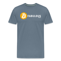 Load image into Gallery viewer, B Fabulous Bitcoin T-Shirt - steel blue
