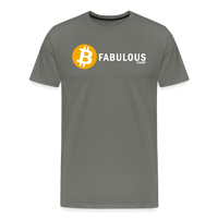 Load image into Gallery viewer, B Fabulous Bitcoin T-Shirt - asphalt gray
